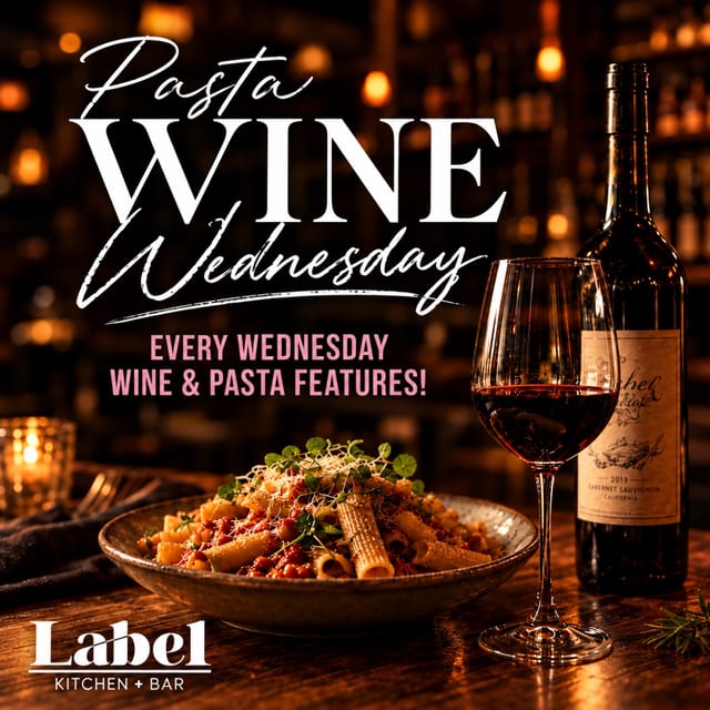 Pasta Wine Wednesday!!