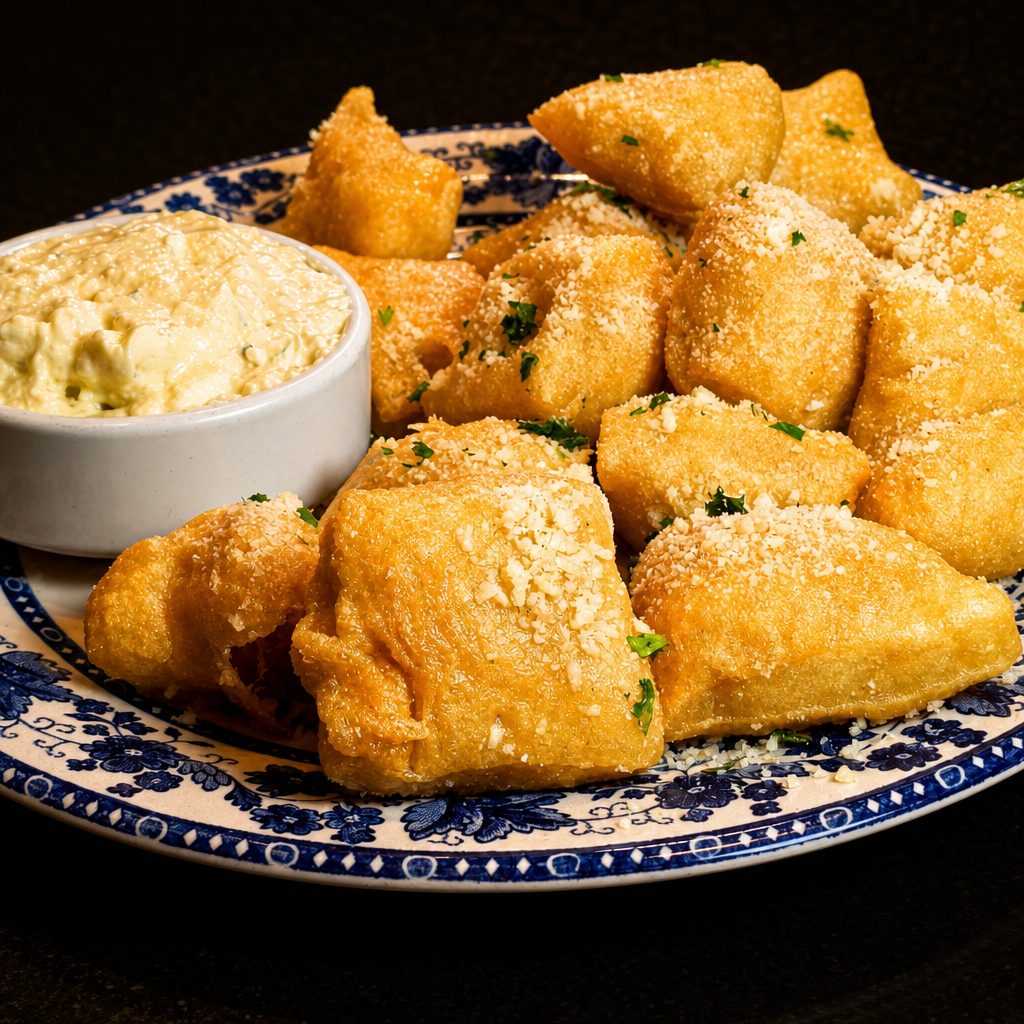 Garlic Puffs.