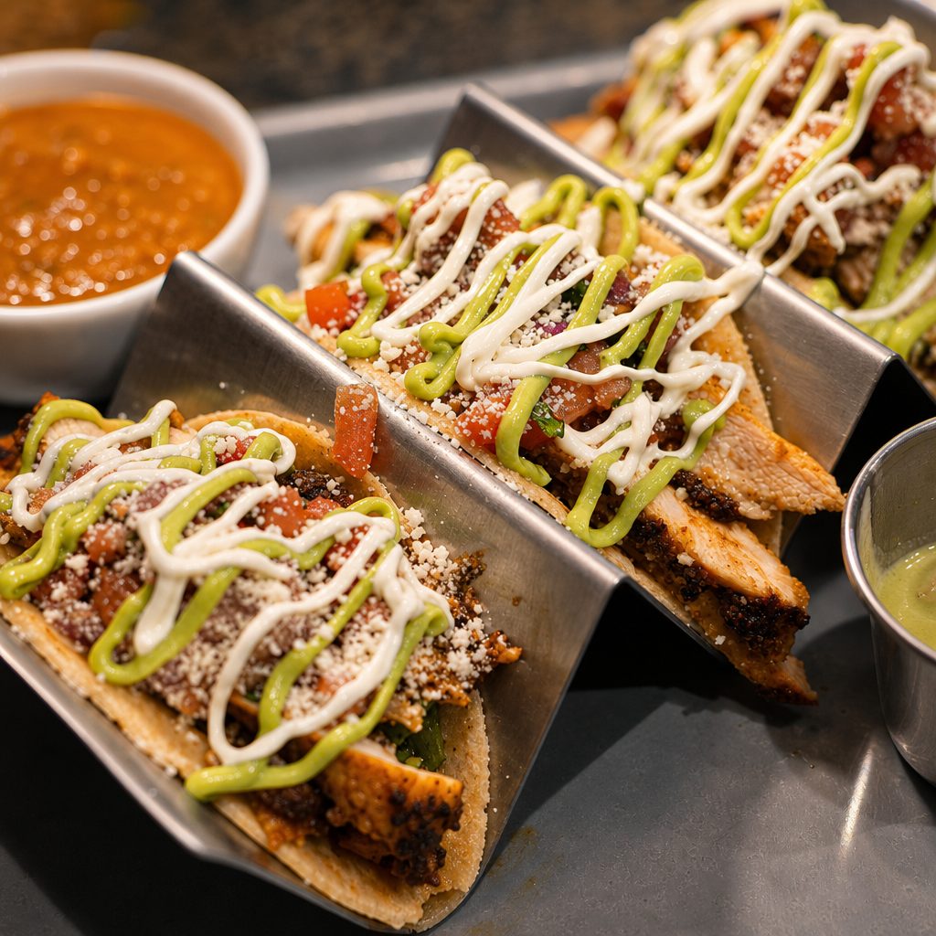Chicken Tacos.