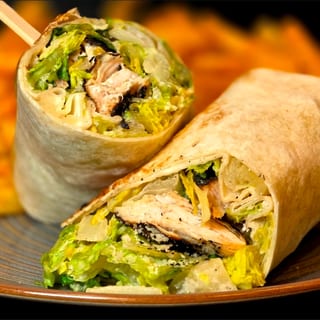 CHICKEN Chop Caesar Wrap