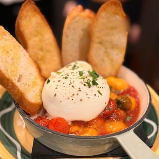 Burrata Bruchetta
